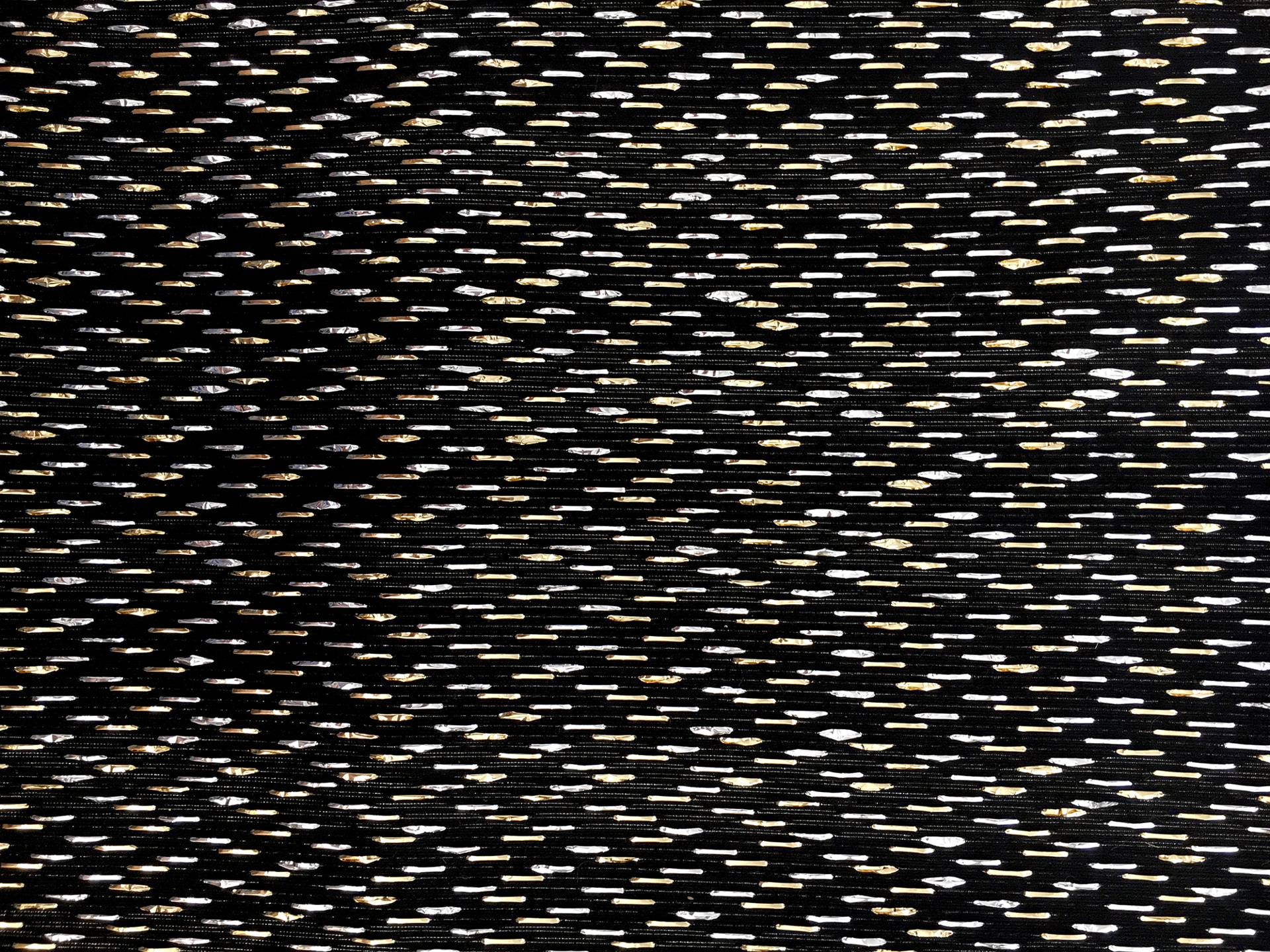 Silk and Cotton Blend Metallic Raffia1