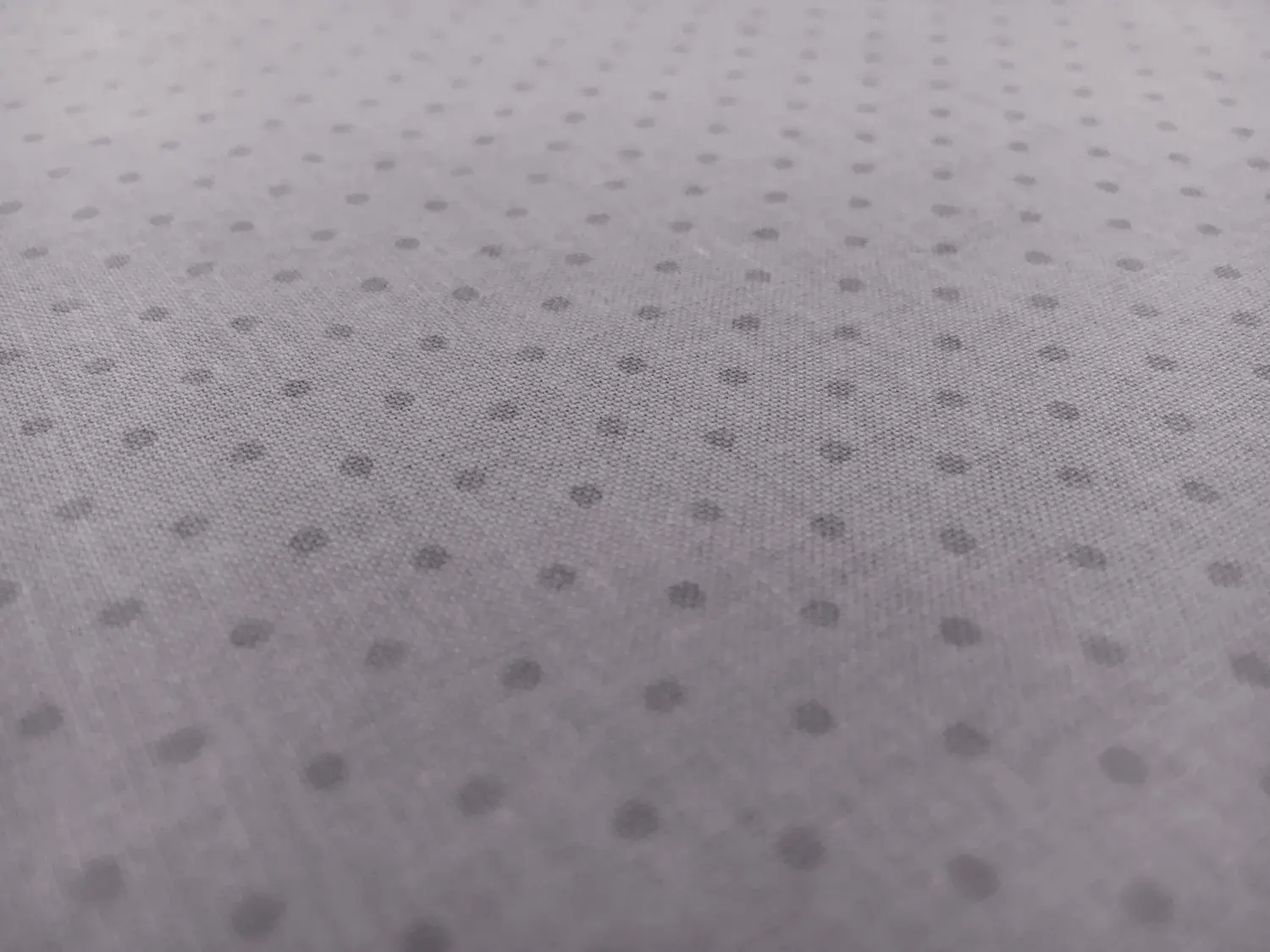Cotton Broadcloth Polka Dot Print in Grey 2