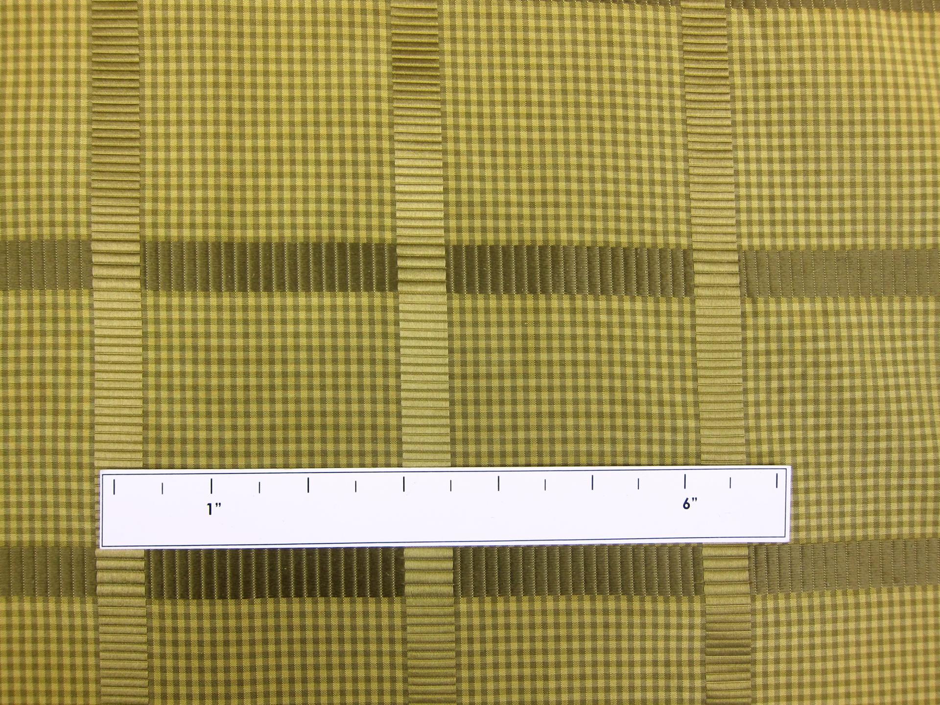 Silk Gingham Taffeta With Satin Stripe1