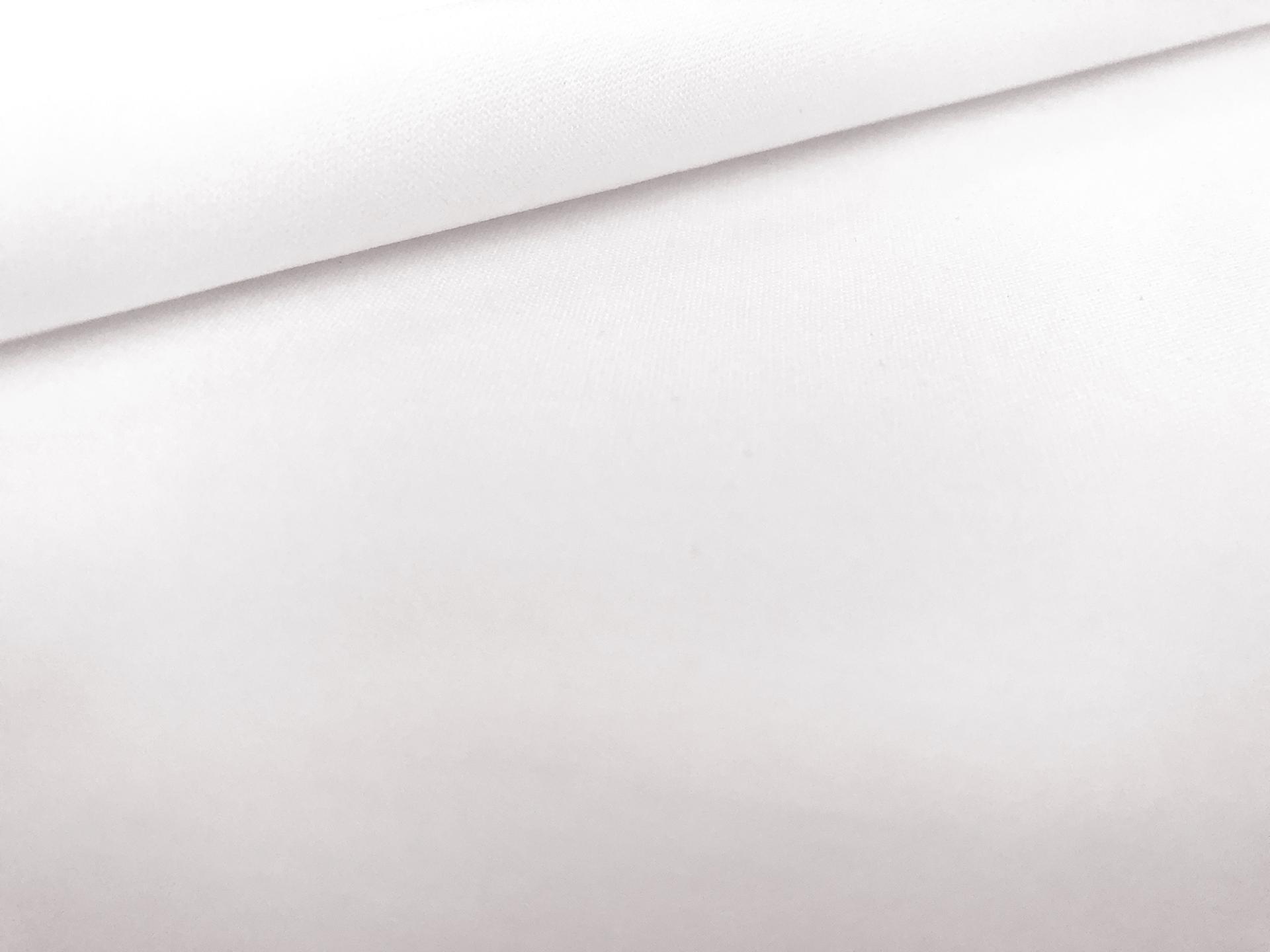 Stretch Linen Rayon Blend in White0