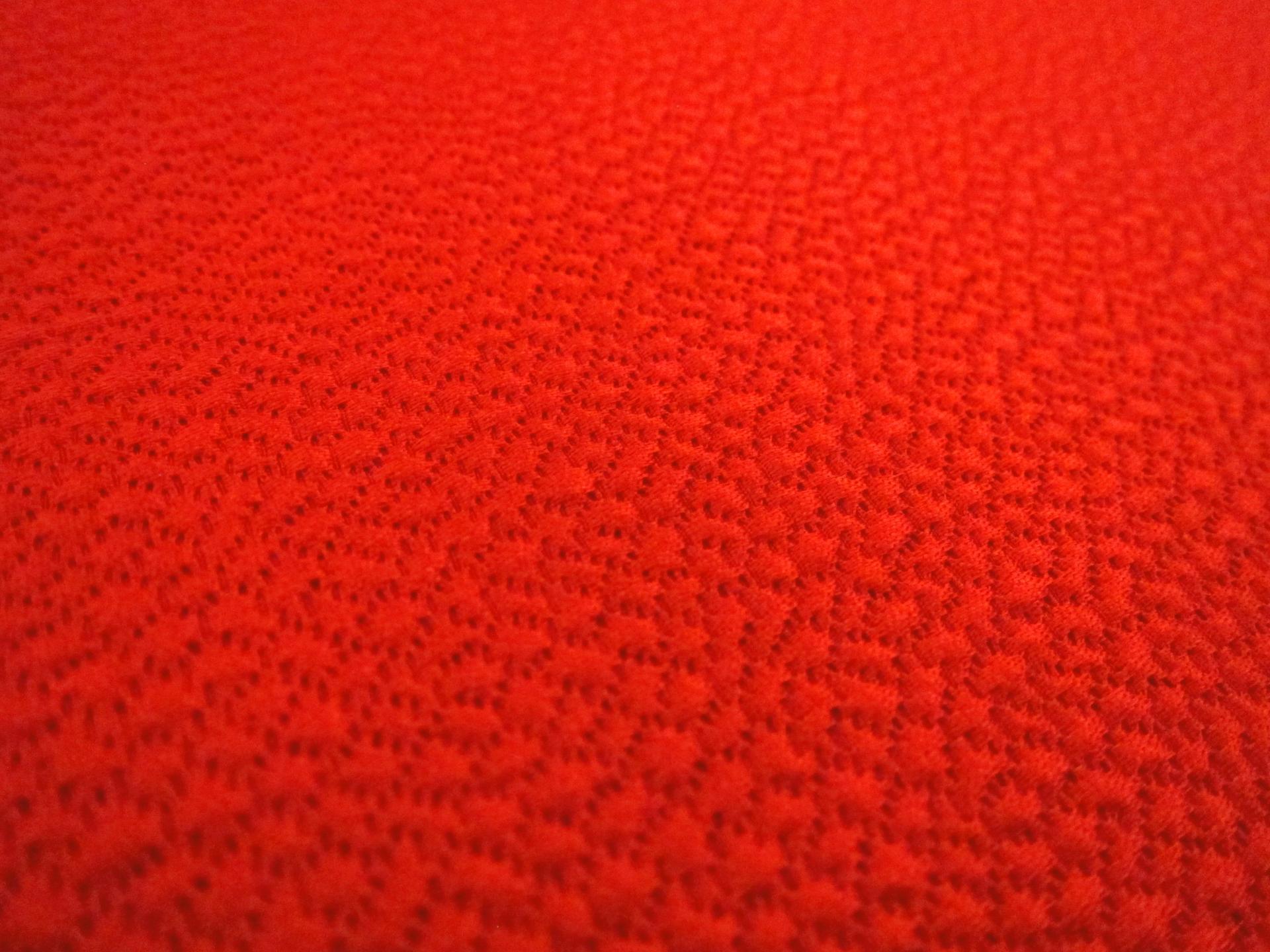 Silk and Wool Hammered Satin in Lipstick2