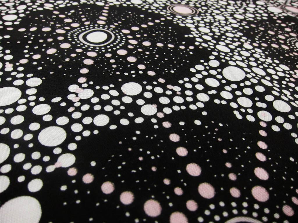 Australian Cotton Print With Aboriginal Motif2