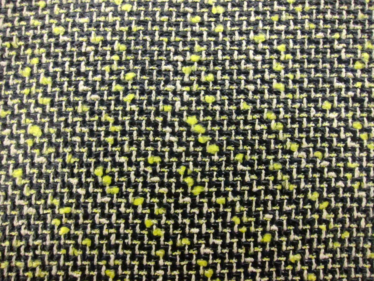 Coated Cotton Blend Tweed0