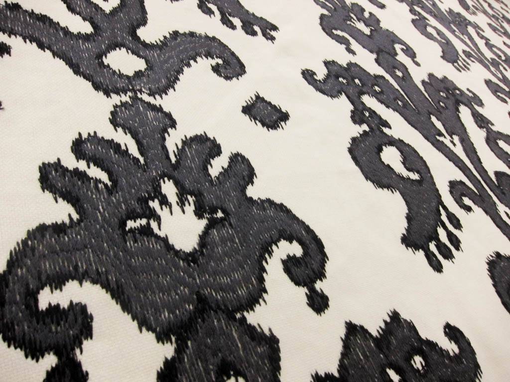 Embroidered Cotton Upholstery2