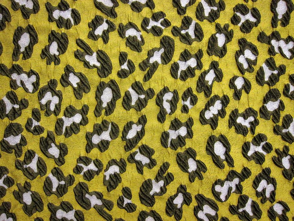 Animal Print Cloqué0