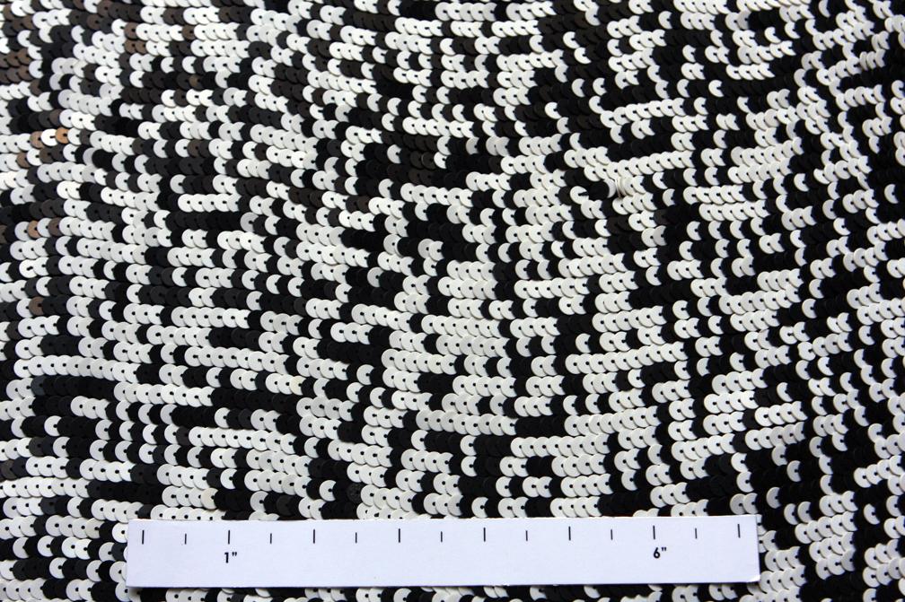 Sequins on Silk Chiffon2