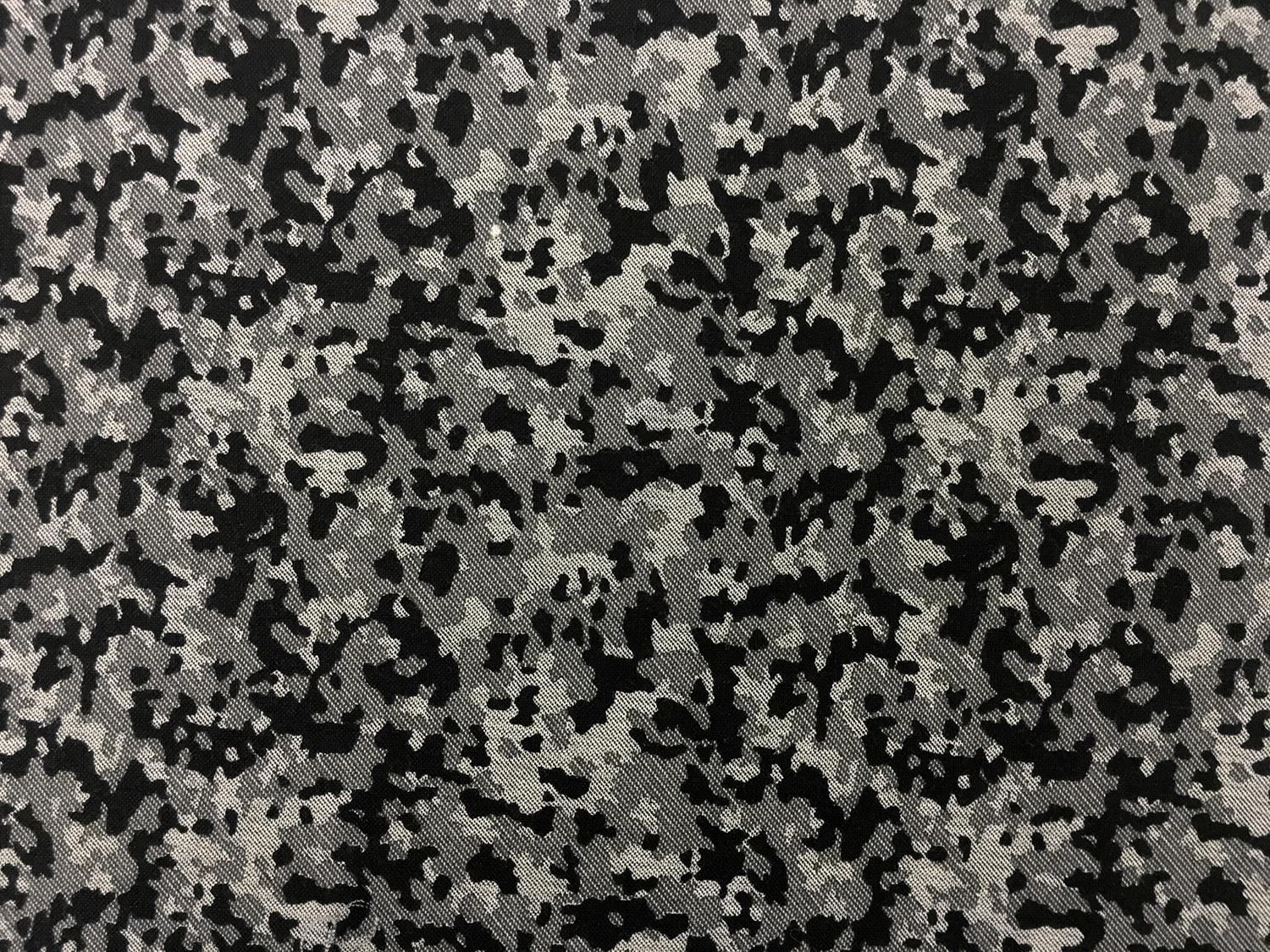 Japanese Textured Cotton Camouflage Print0