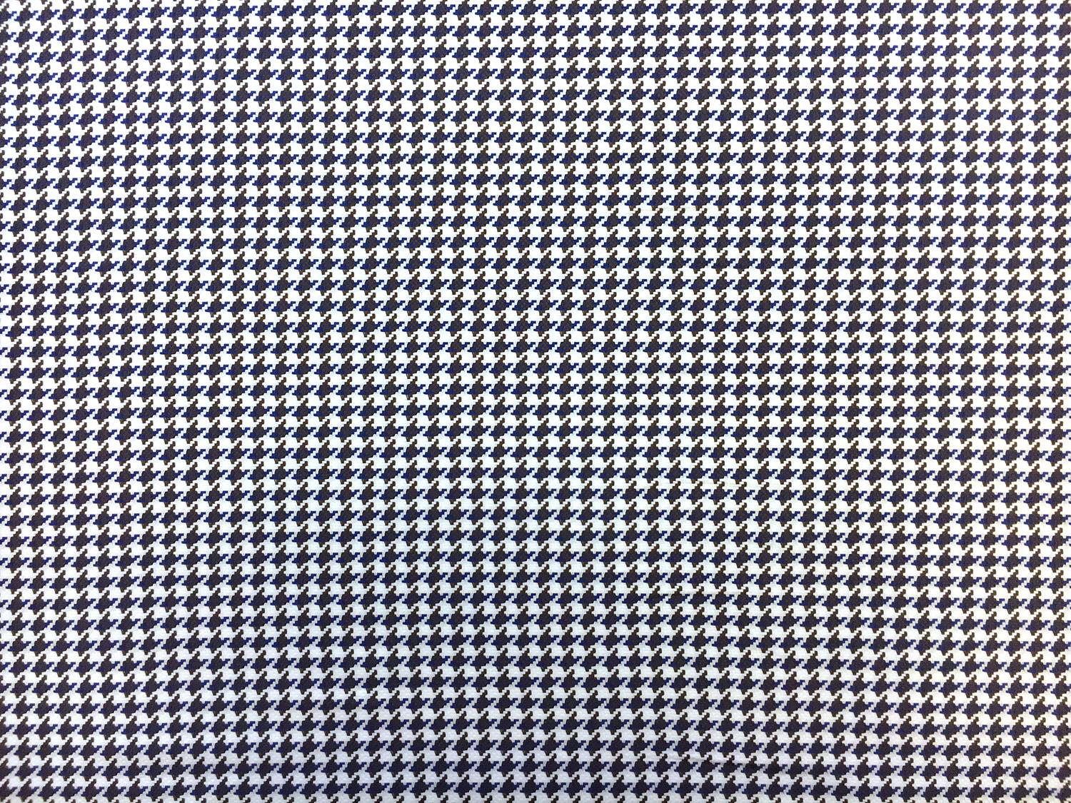 Italian Cotton Houndstooth Shirting 0