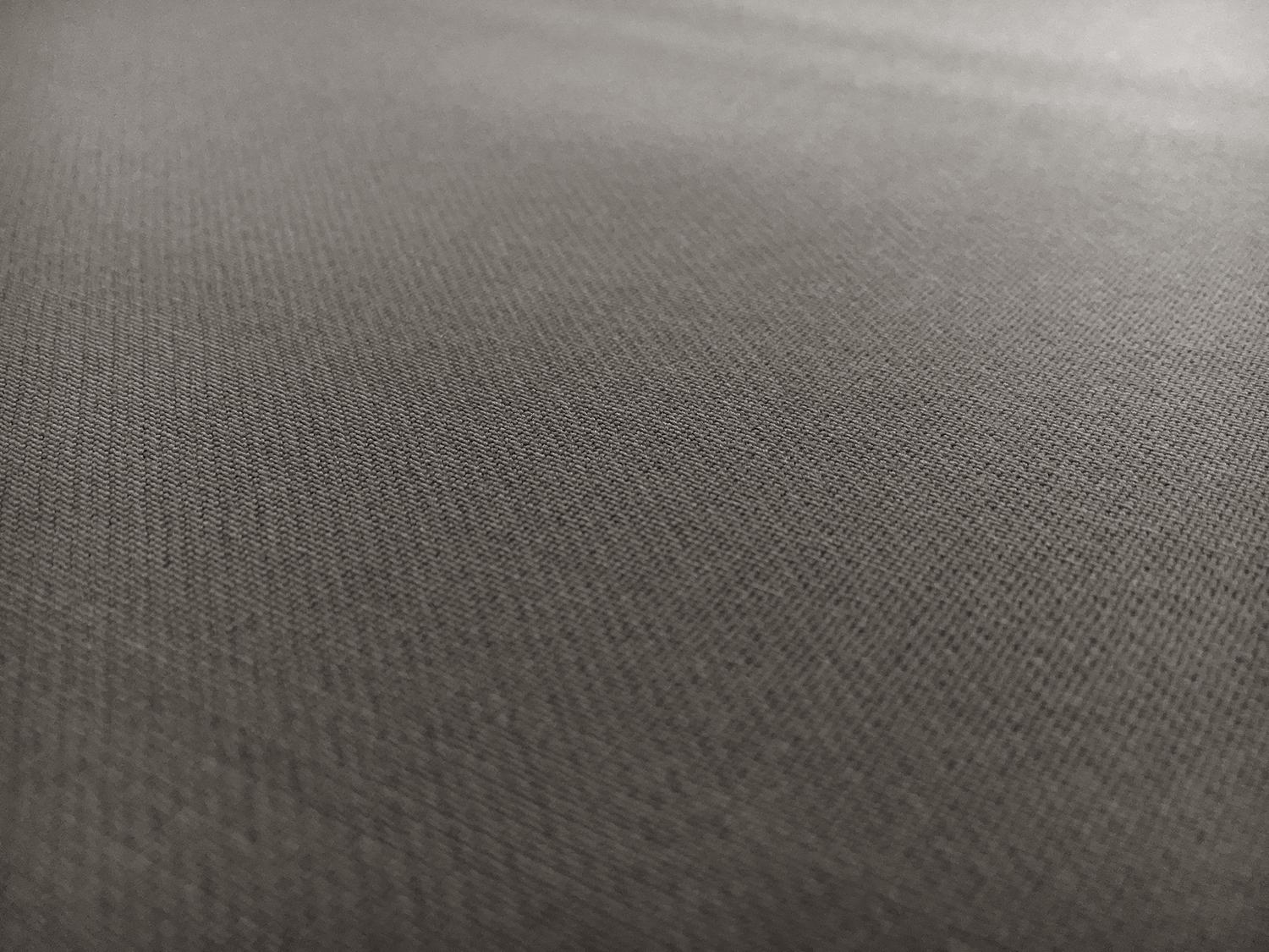 Italian Wool Satin Faille in Stone Grey3