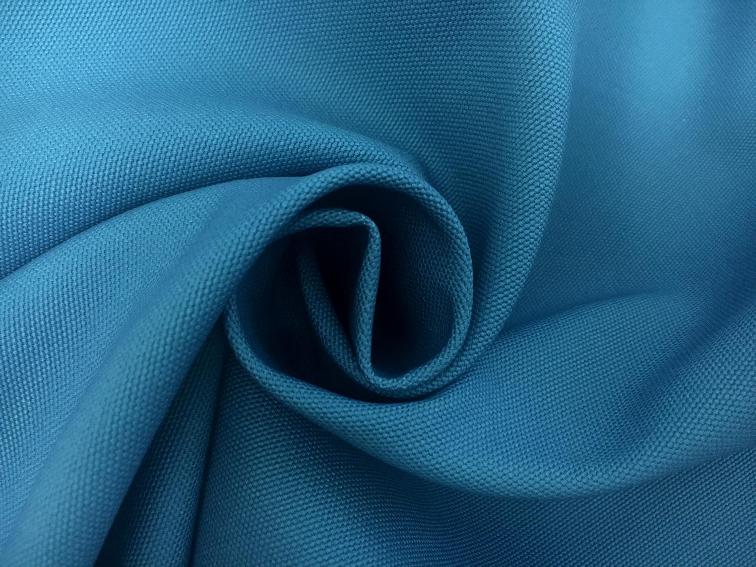 12oz Cotton Canvas in Cyan Blue1