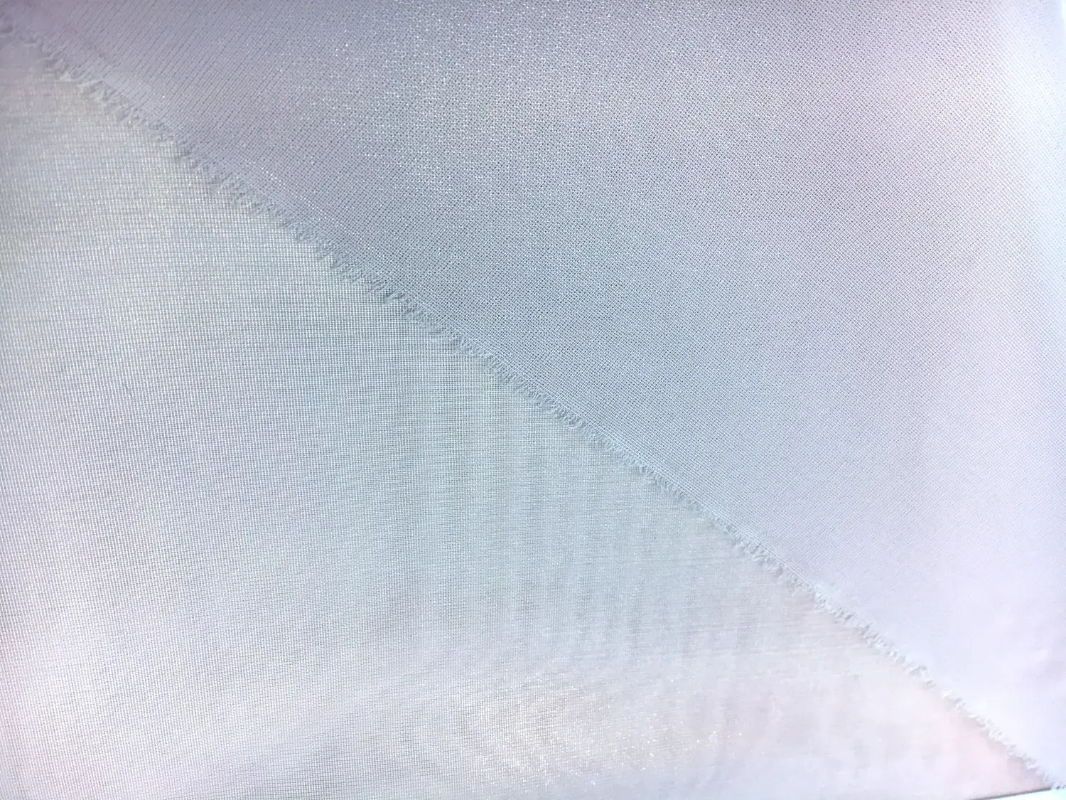Microfiber Gold Metallic Chiffon in Light Lilac1