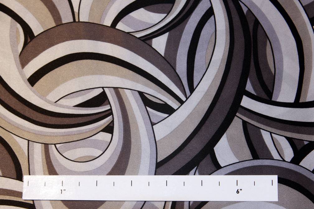 Printed Silk Charmeuse0