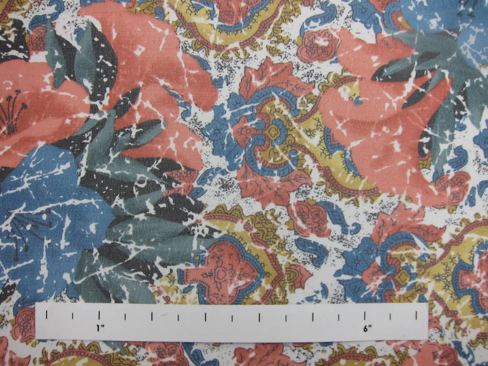 Printed Silk Chiffon0