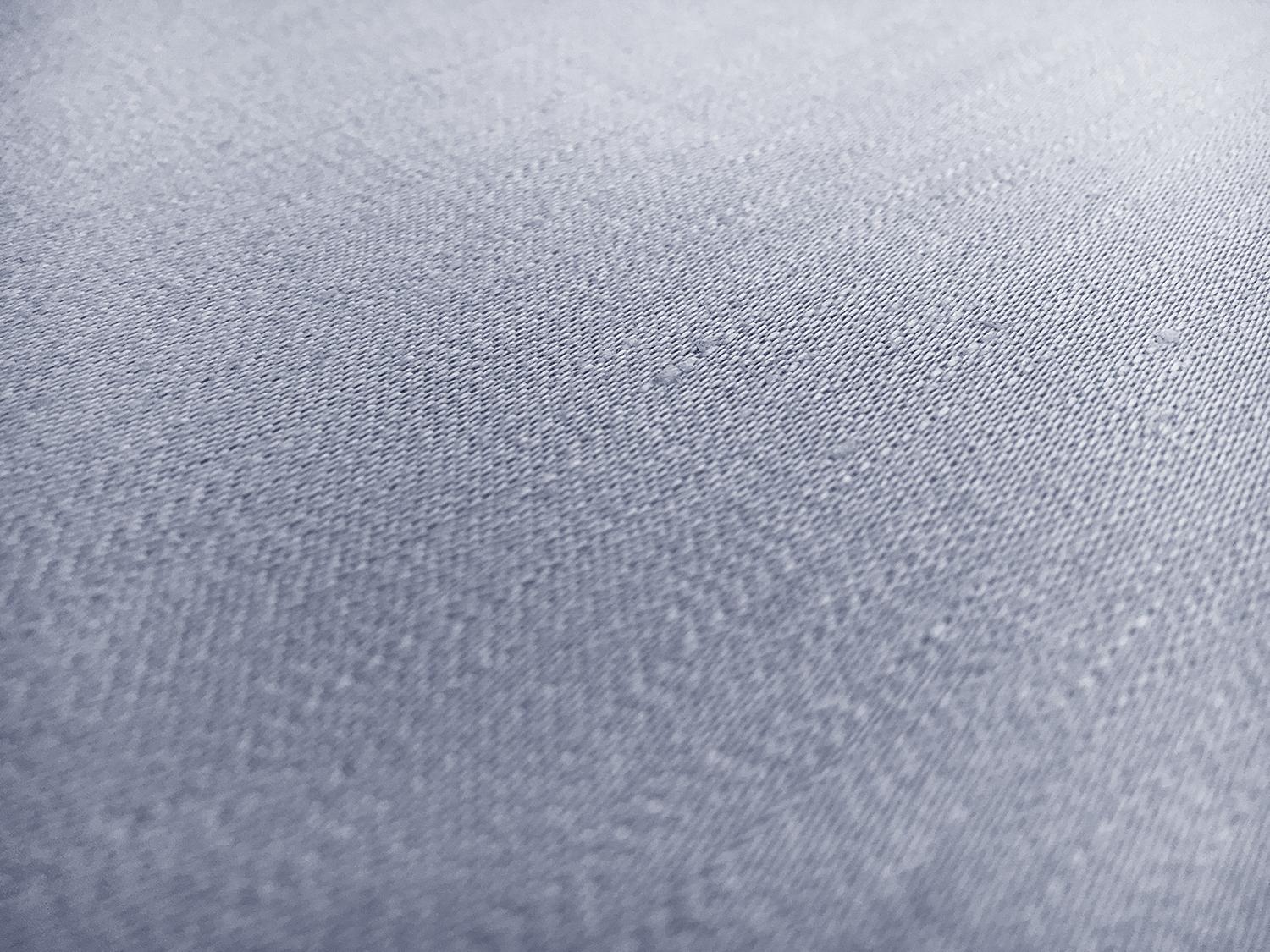 Heavy Linen Satin Upholstery in Light Blue0