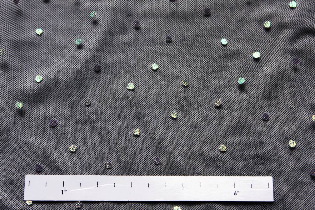 Sparkle Flocking on Tulle1