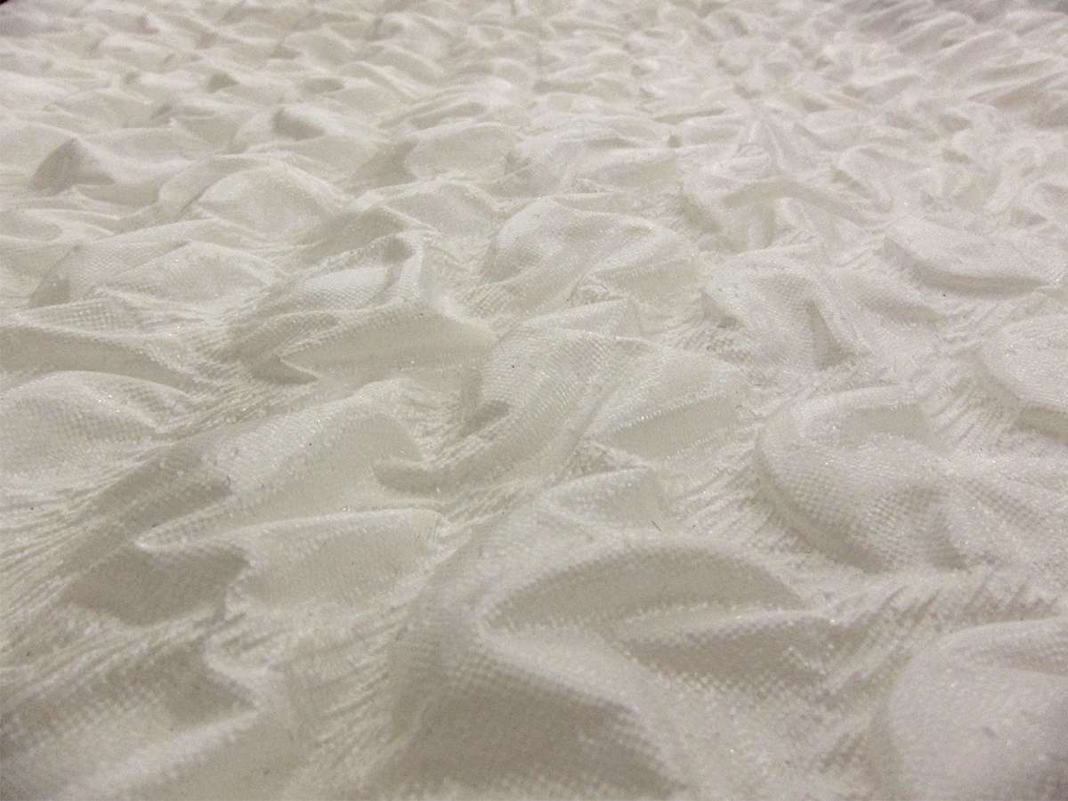 Silk Blend Organza Cloqué0