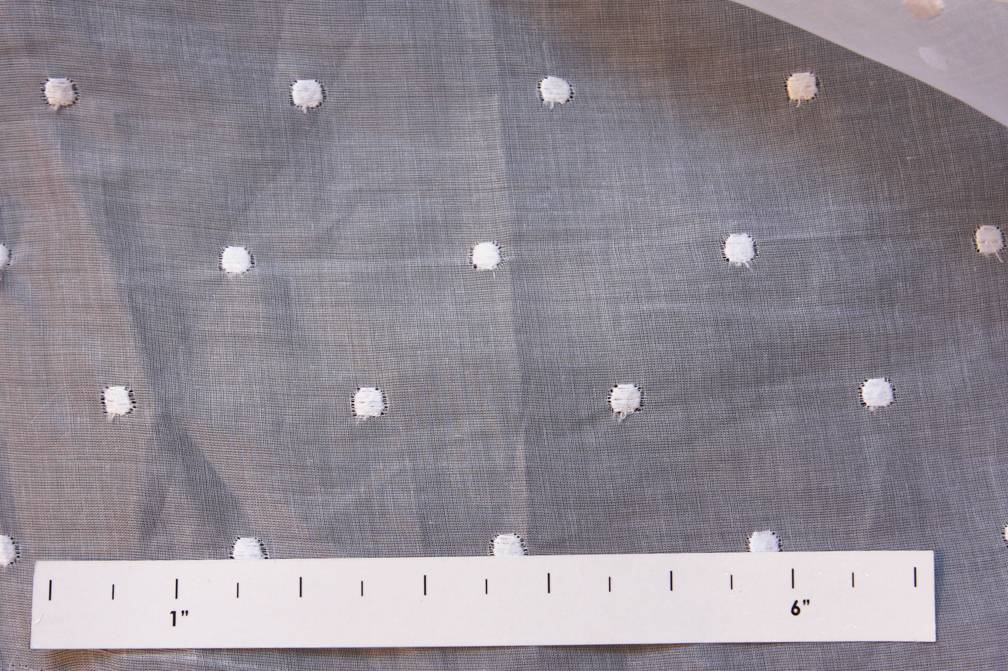 Cotton Embroidered Organdy0