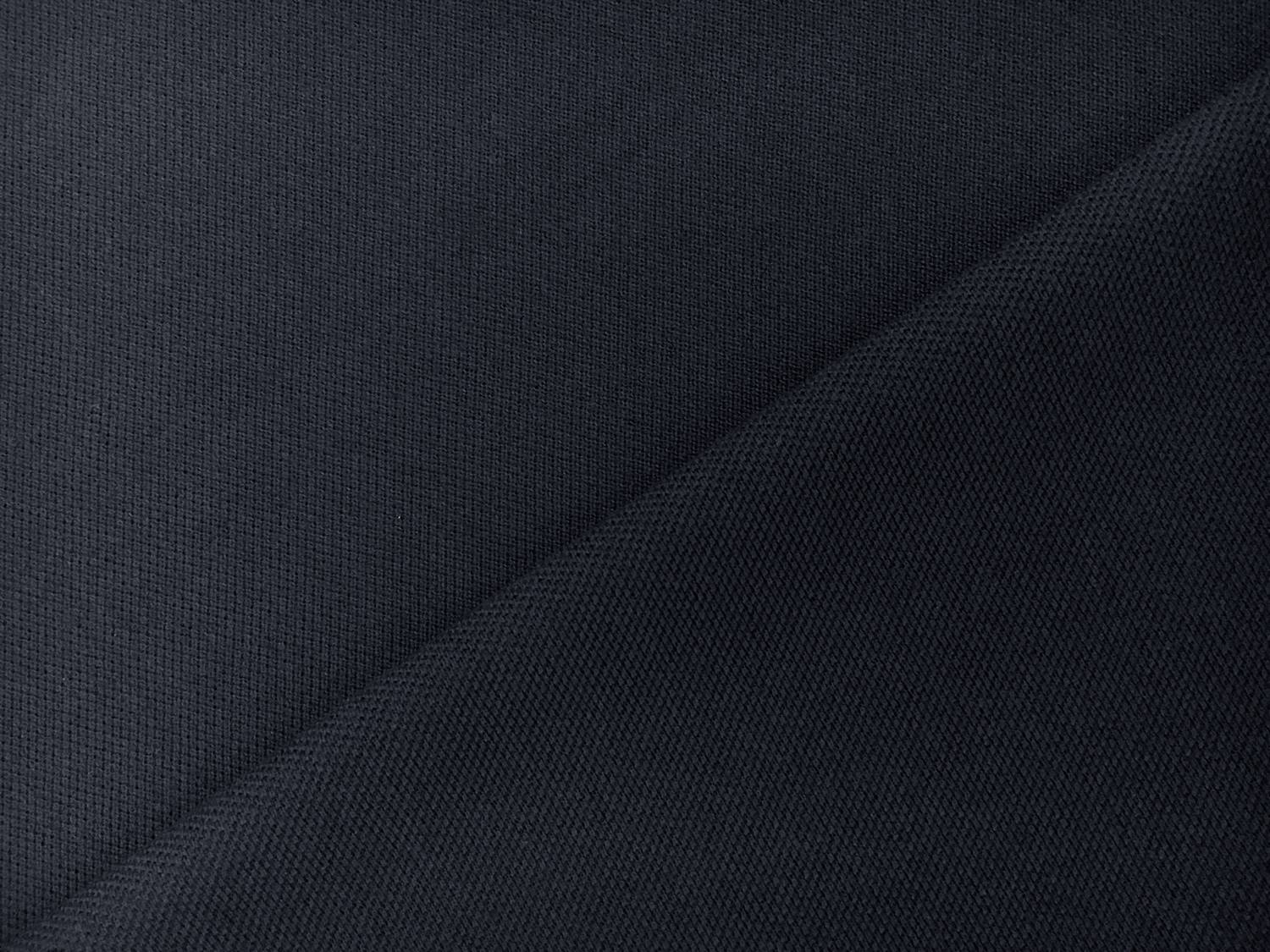 Japanese Cotton Pique Knit in Navy0