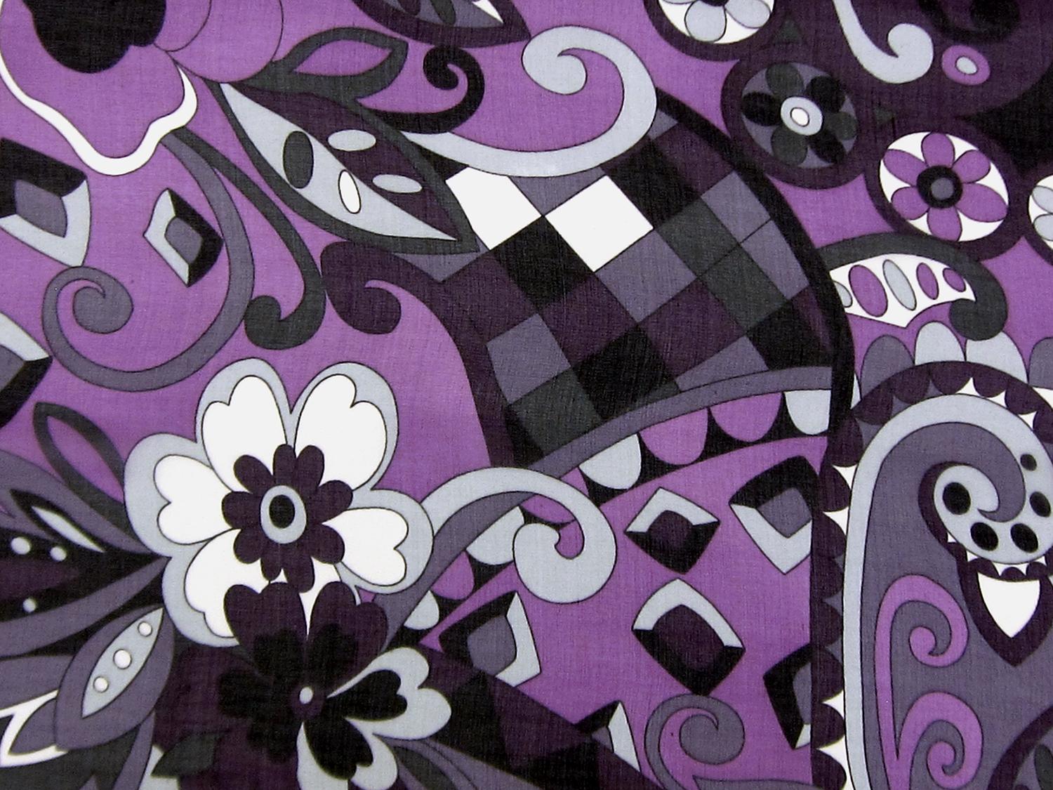 Printed Silk Chiffon0