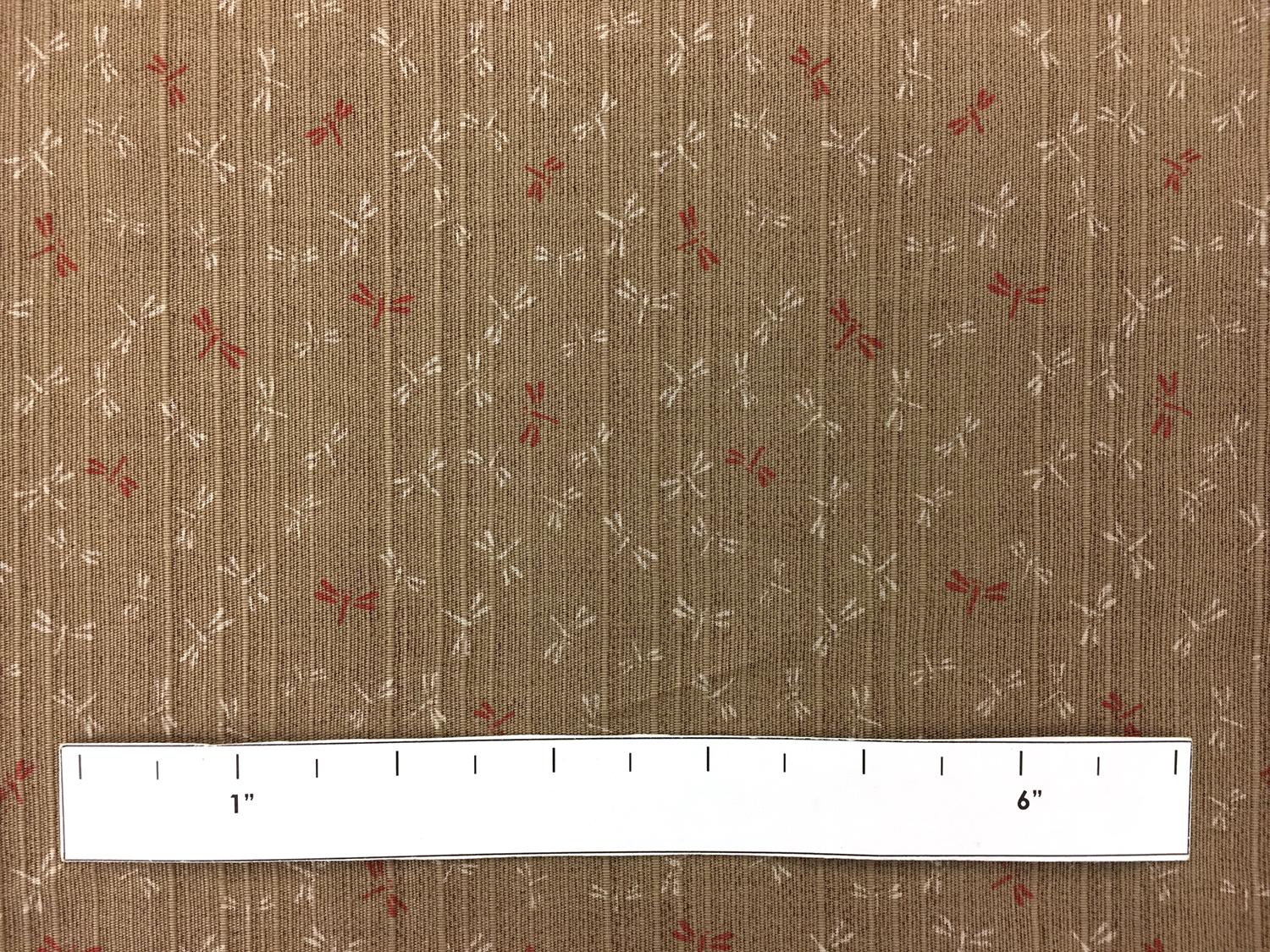 Japanese Cotton with Dragonflies Motif3