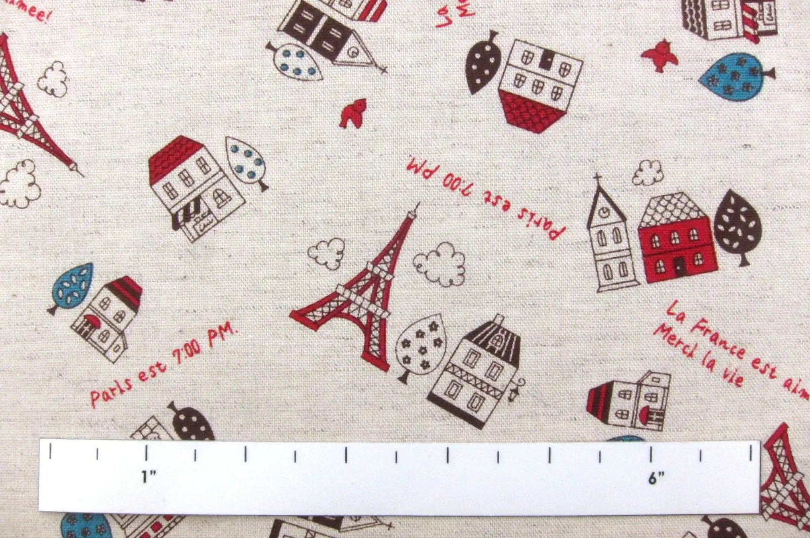 Japanese Cotton Linen Print1