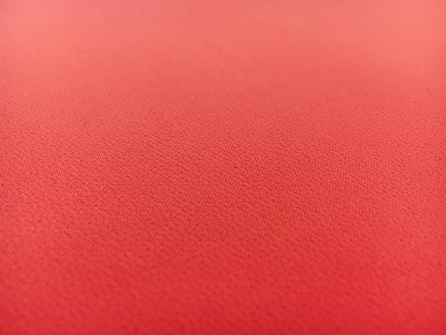 Polyester Stretch Crepe in Bright Papaya1