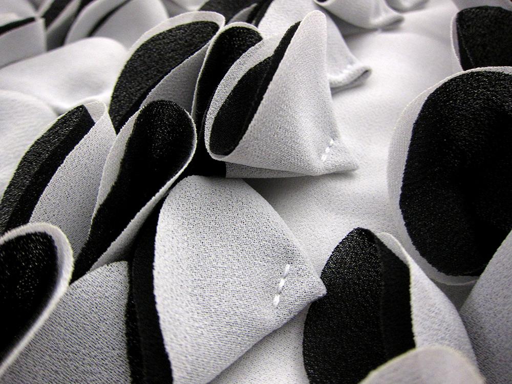 Novelty Samba Polyester Georgette Ruffles1