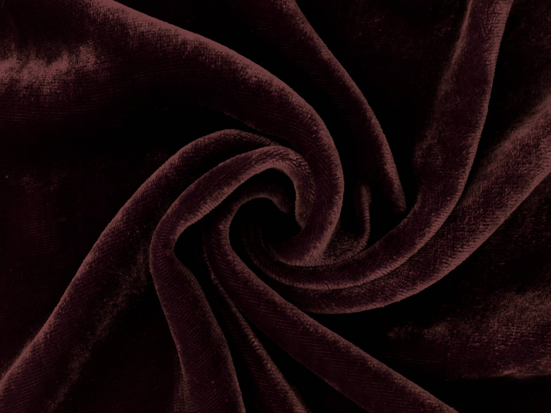 Silk and Rayon Velvet in Plum 0