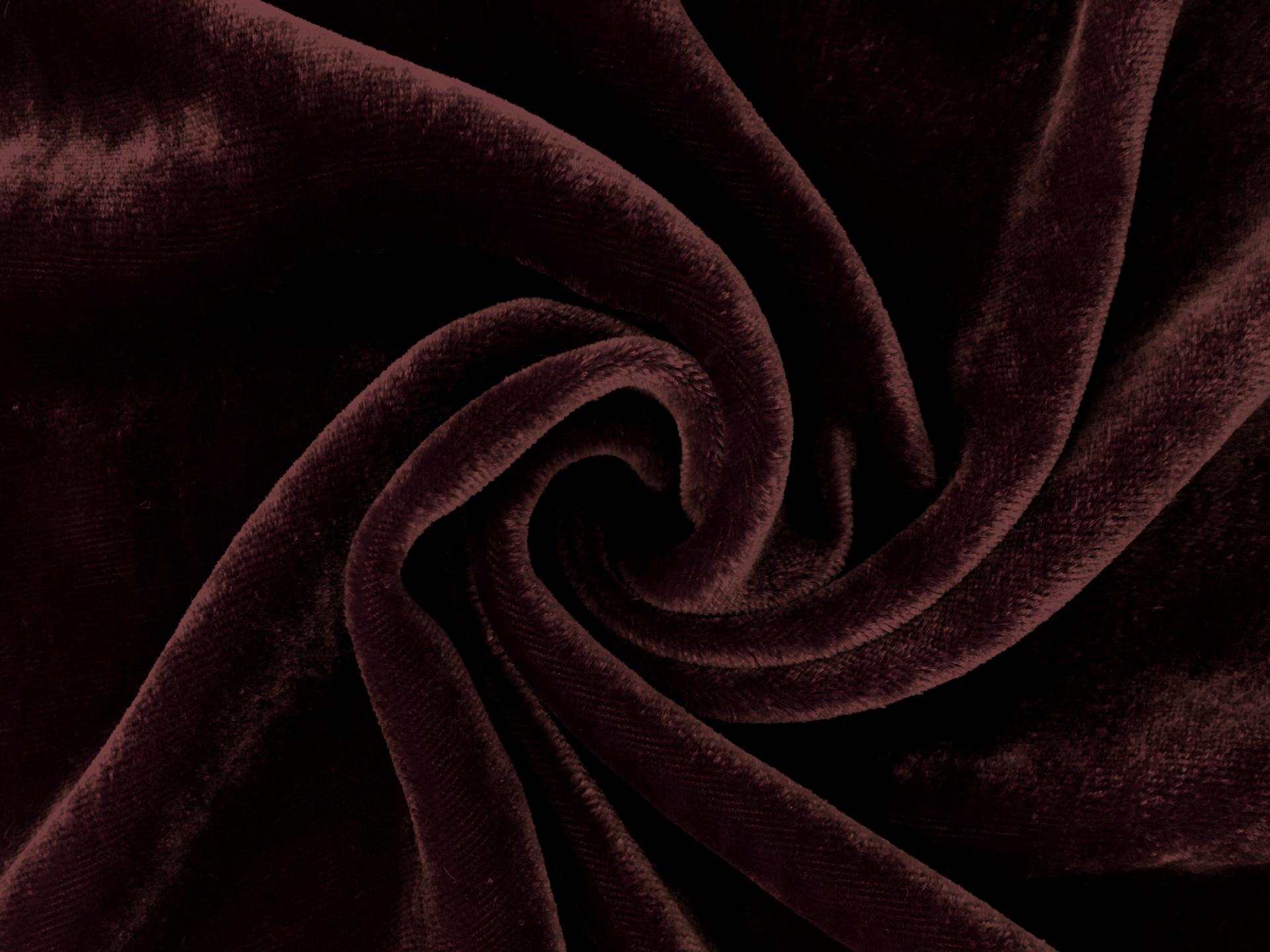 Silk and Rayon Velvet in Plum 0
