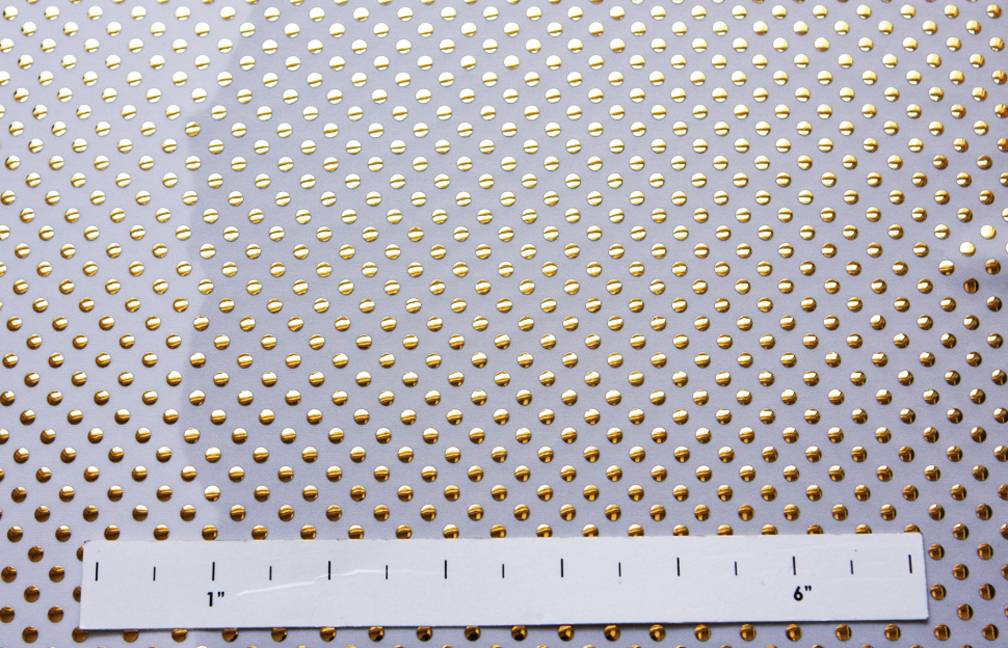 Poly Spandex with Metallic Dots1