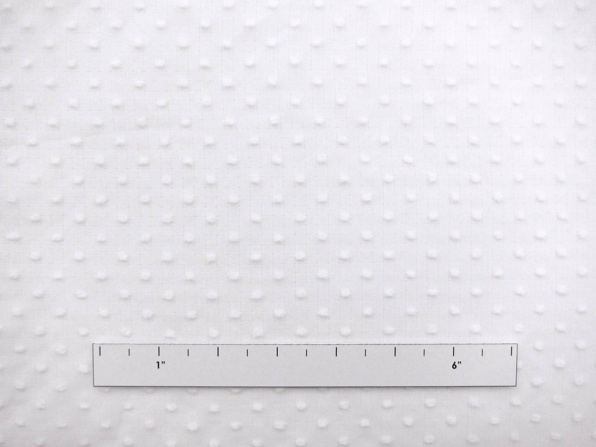 Cotton Plumetis in White1