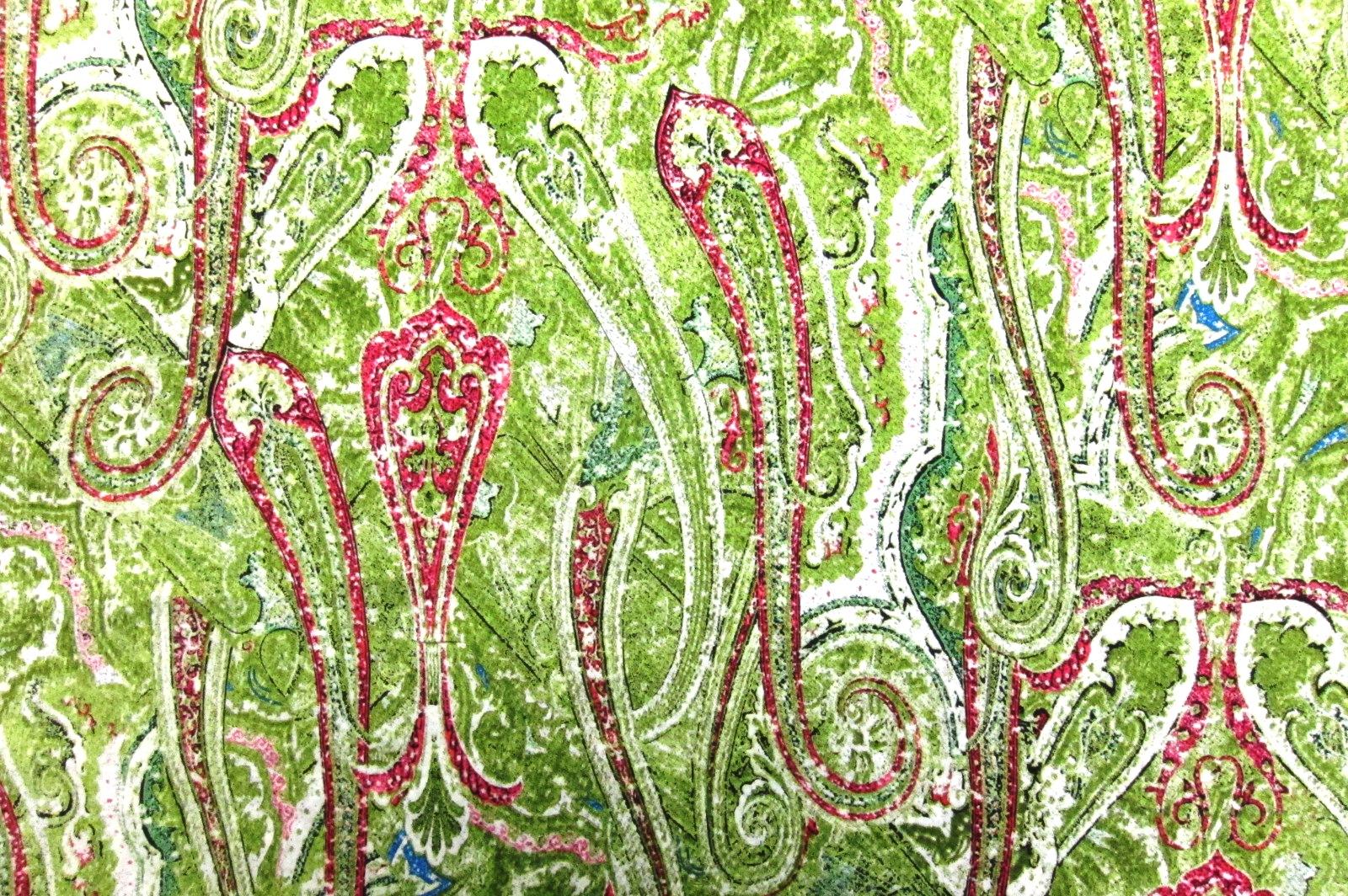 Printed Silk Charmeuse0