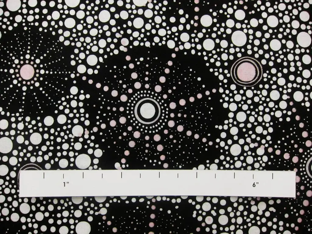 Australian Cotton Print With Aboriginal Motif1