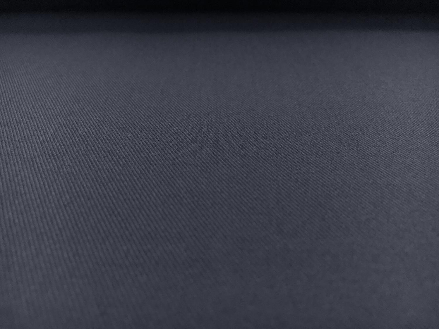 Japanese Cotton Stretch Twill in Navy
