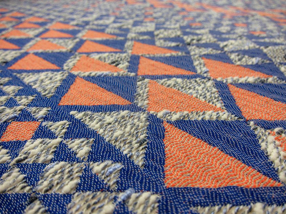 Cotton and Polyester Blend Geometric Brocade1