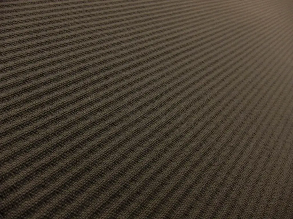 Wool Lycra Ottoman Crepe in Grey2