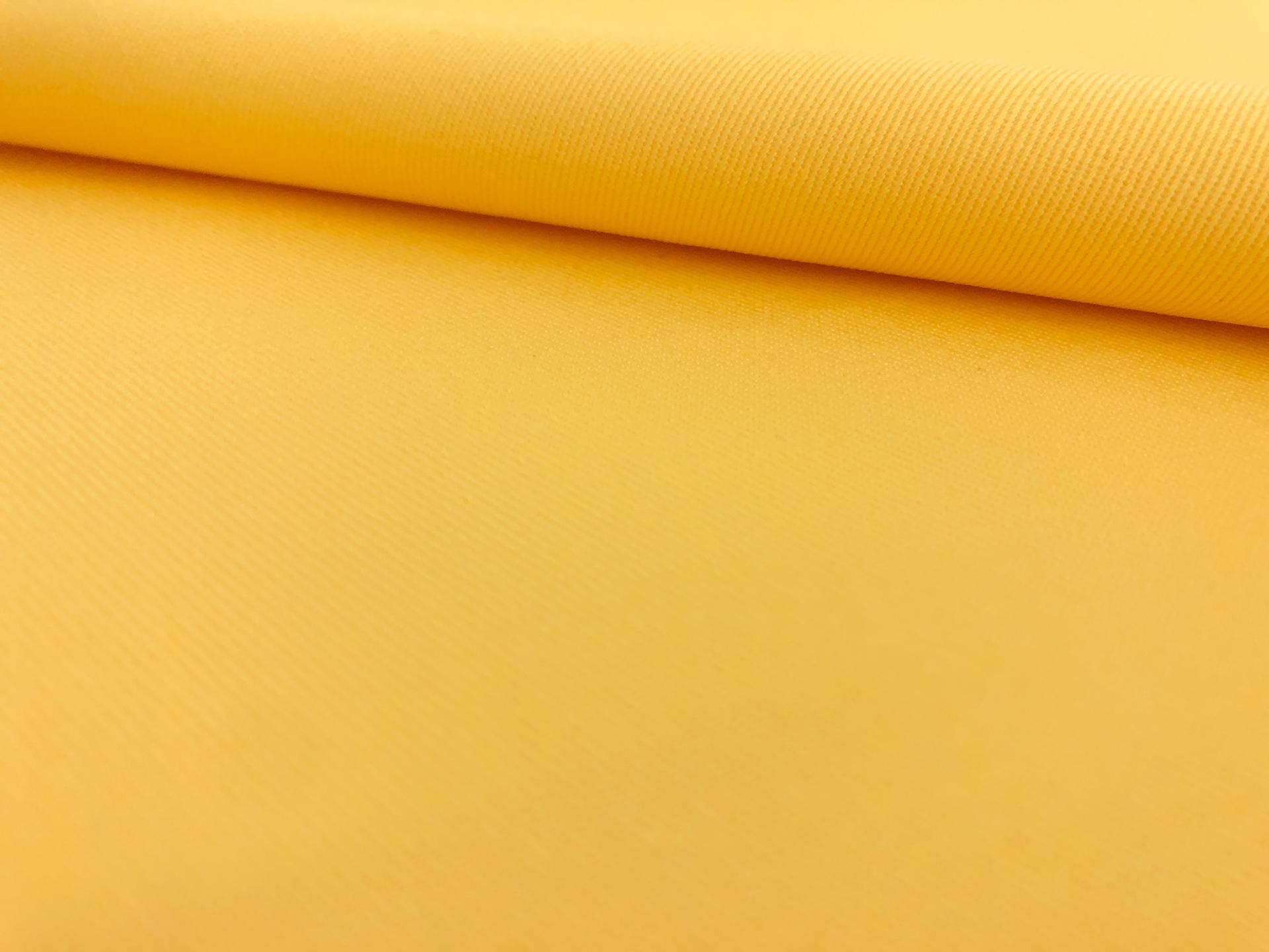 Cotton Chino Twill in Lemon 0