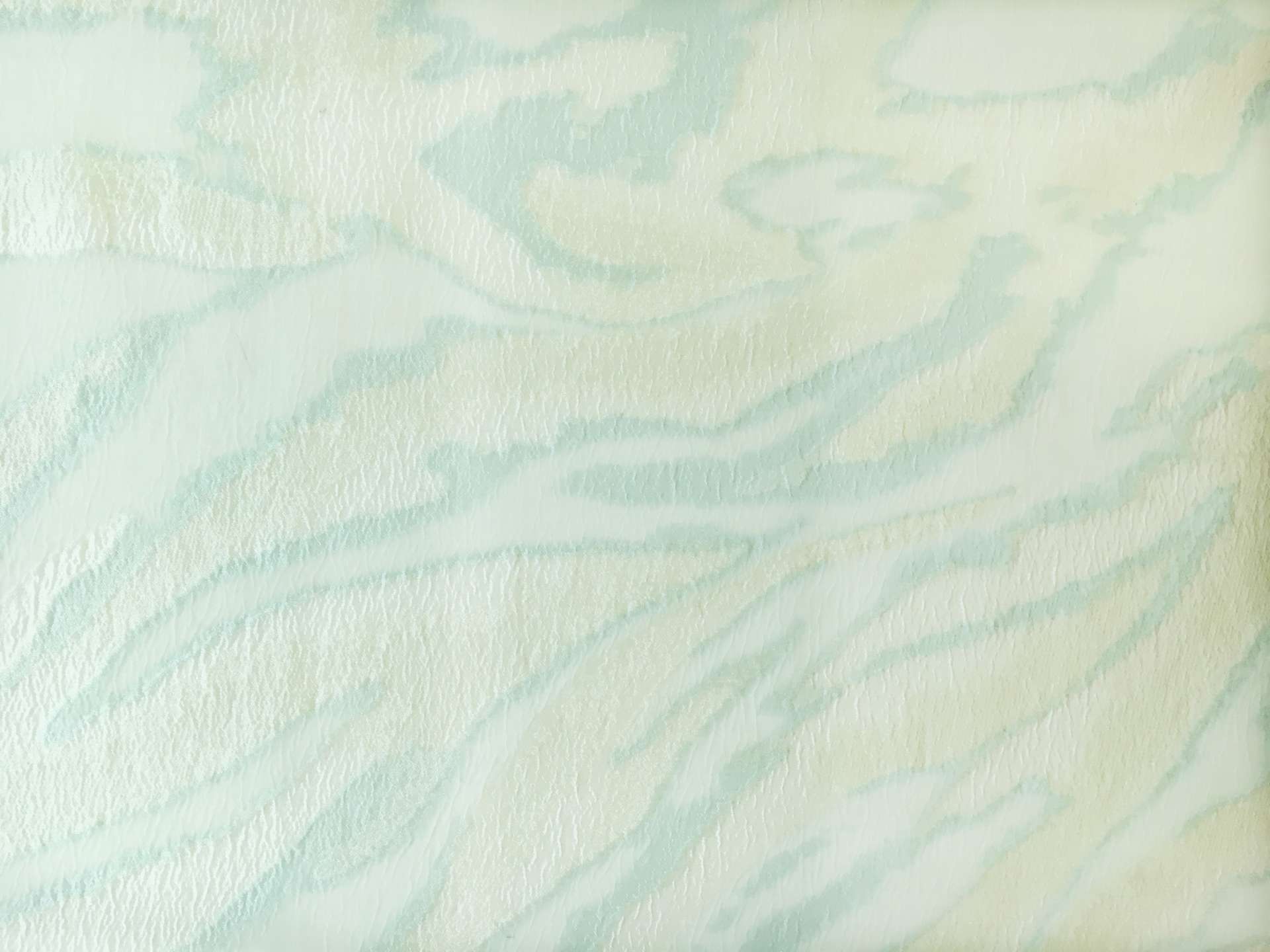 Silk and Viscose Blend Fil Coupé Organza with Pastel Swirls0