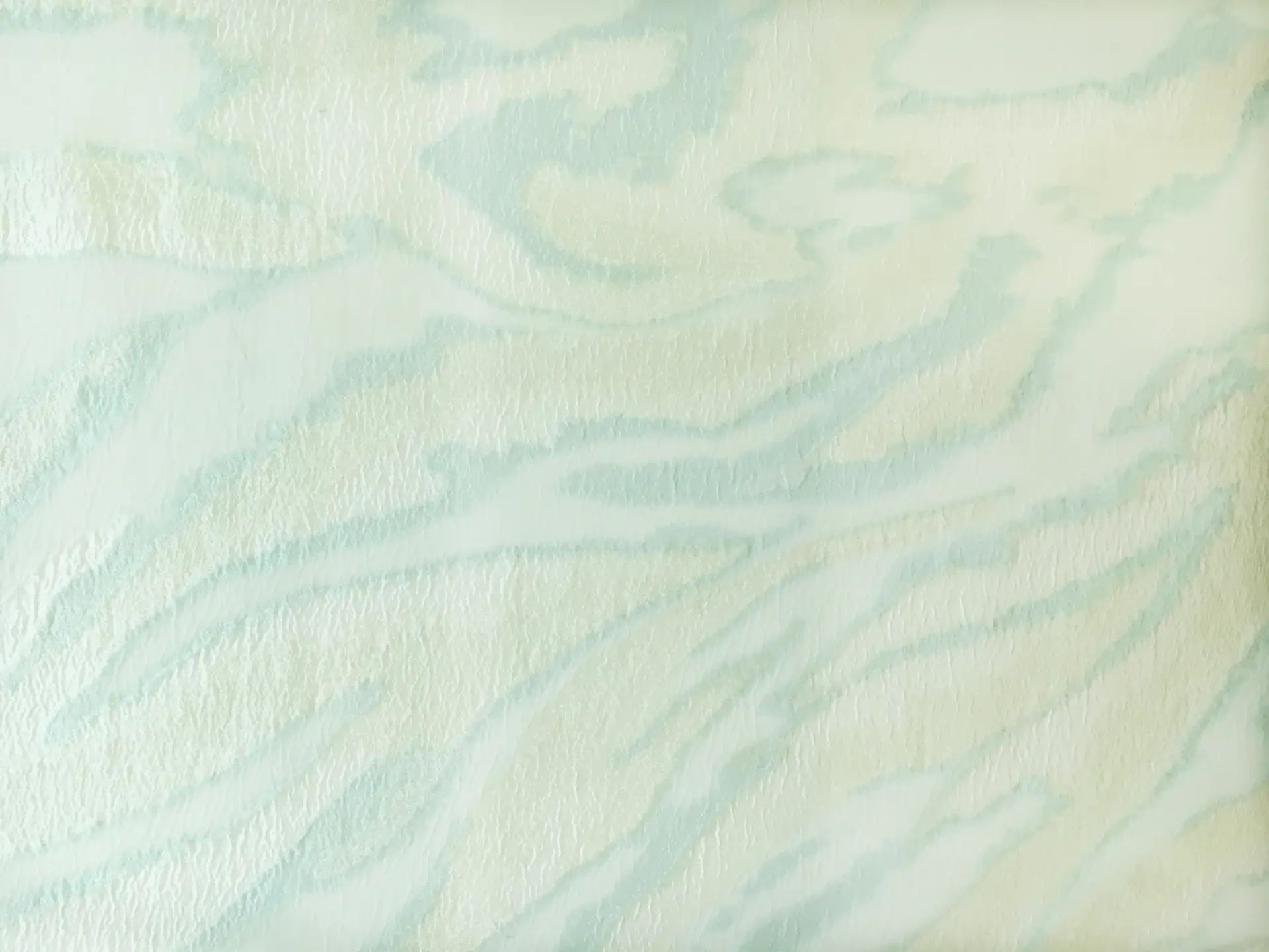 Silk and Viscose Blend Fil Coupé Organza with Pastel Swirls0