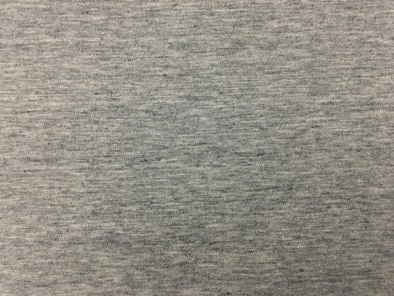 Japanese Cotton French Terry in Medium Heather Grey1