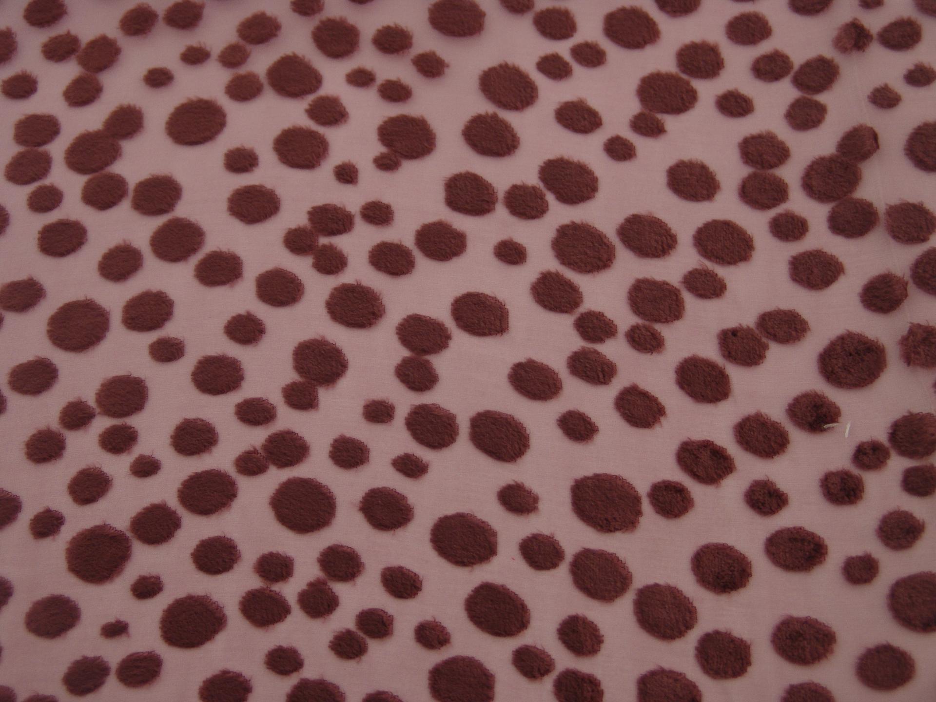 Silk Rayon Burn-Out Velvet