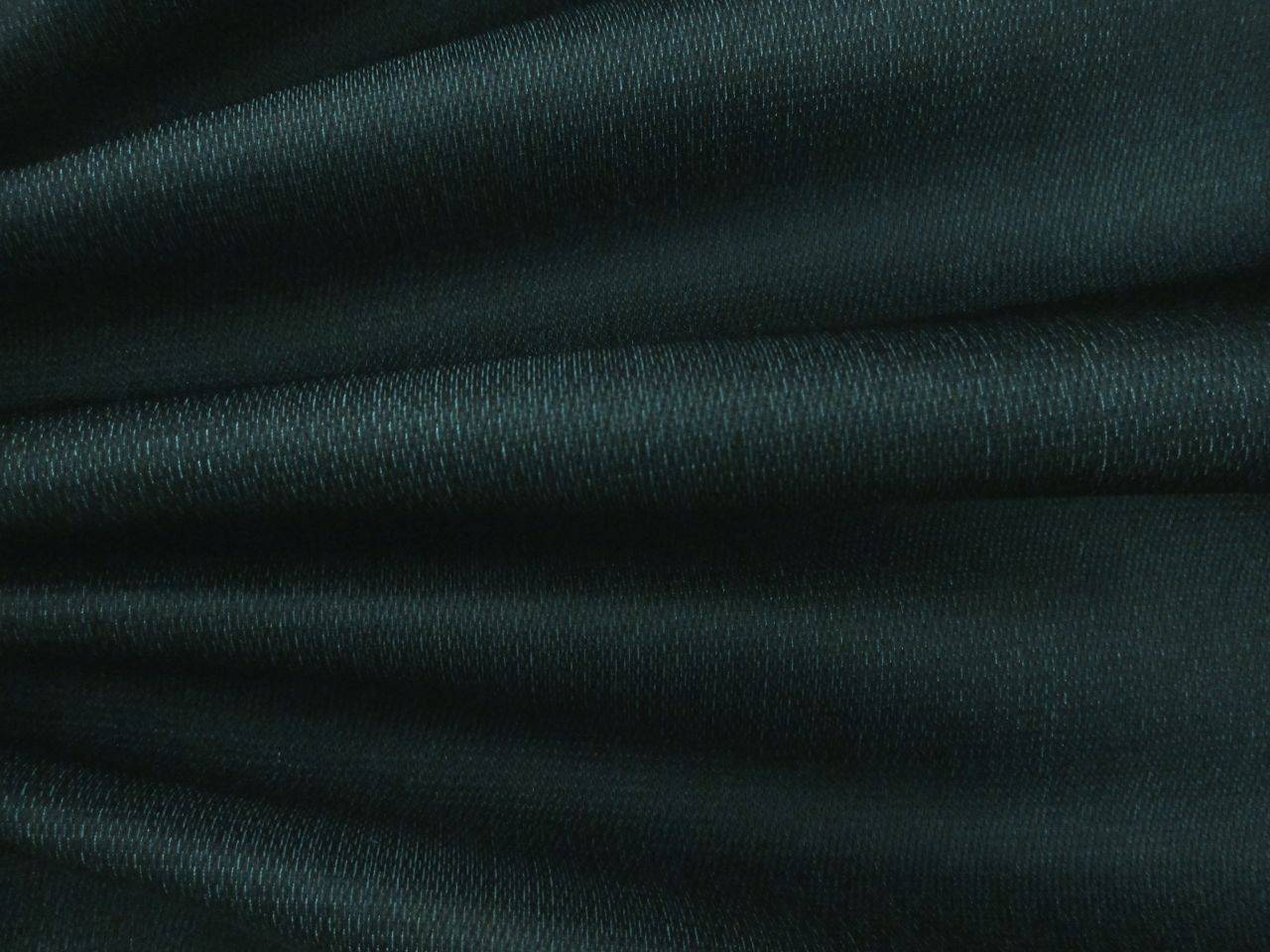 Double Face Silk Satin Barathea (in Blue)0