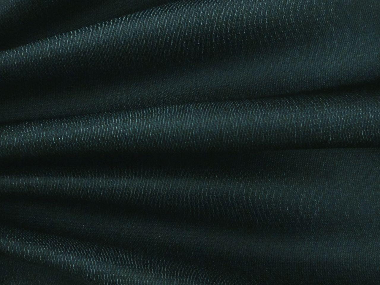 Double Face Silk Satin Barathea (in Blue)0