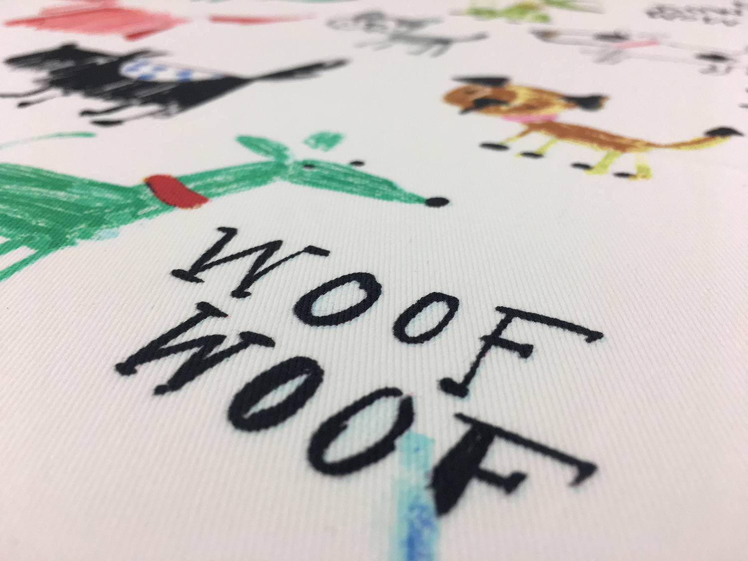 Bow Wow Cotton Twill Print3