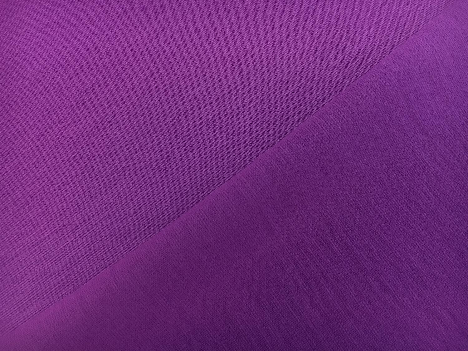 Wool and Lycra Double Knit in Dark Magenta0