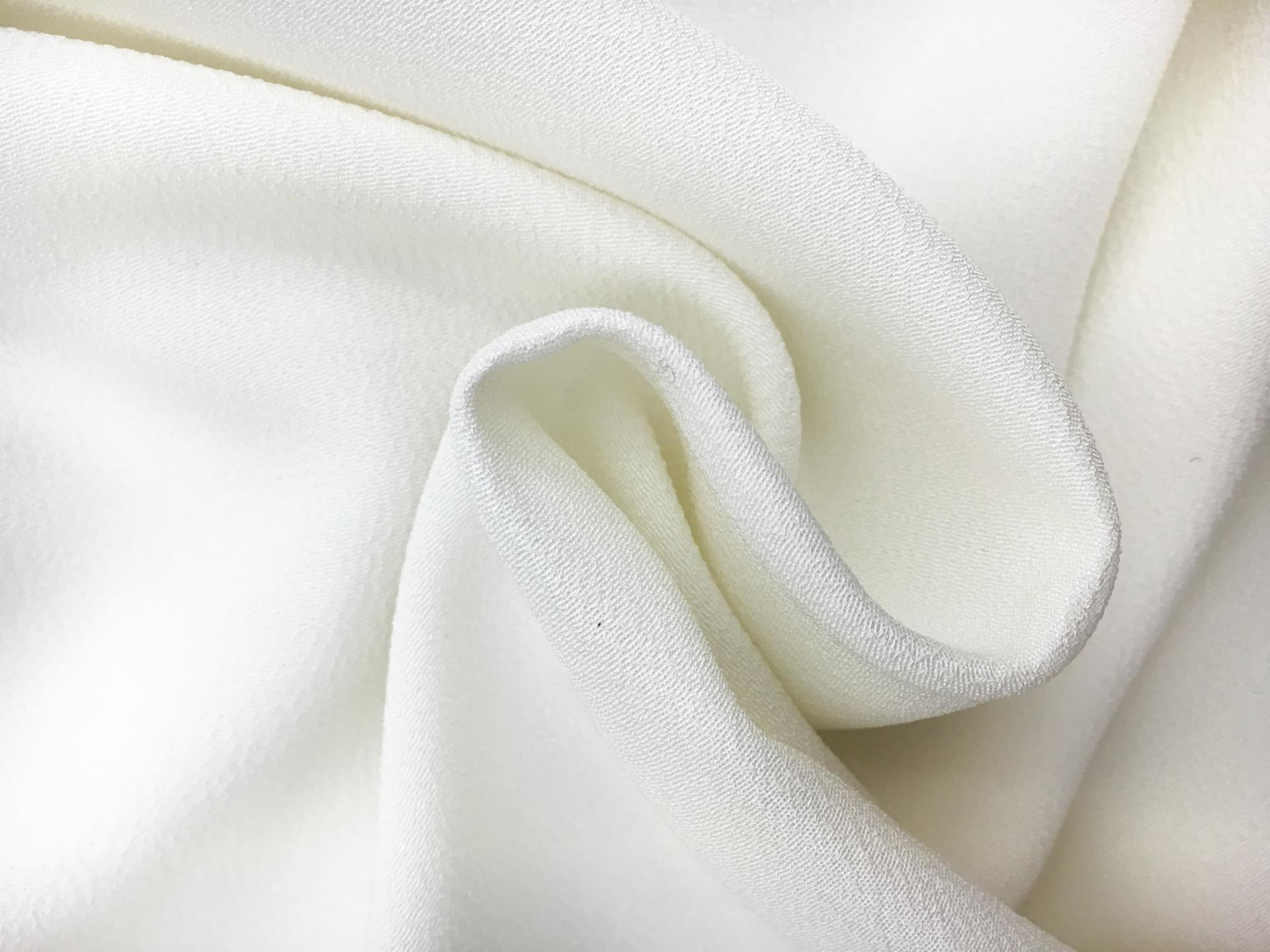 Italian Couture Double Face Silk Crepe Back Satin in Off White2