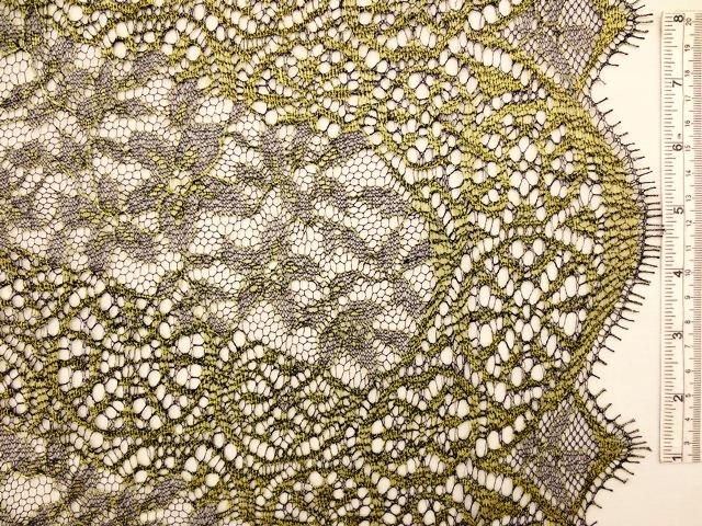 Metallic Chantilly Lace0