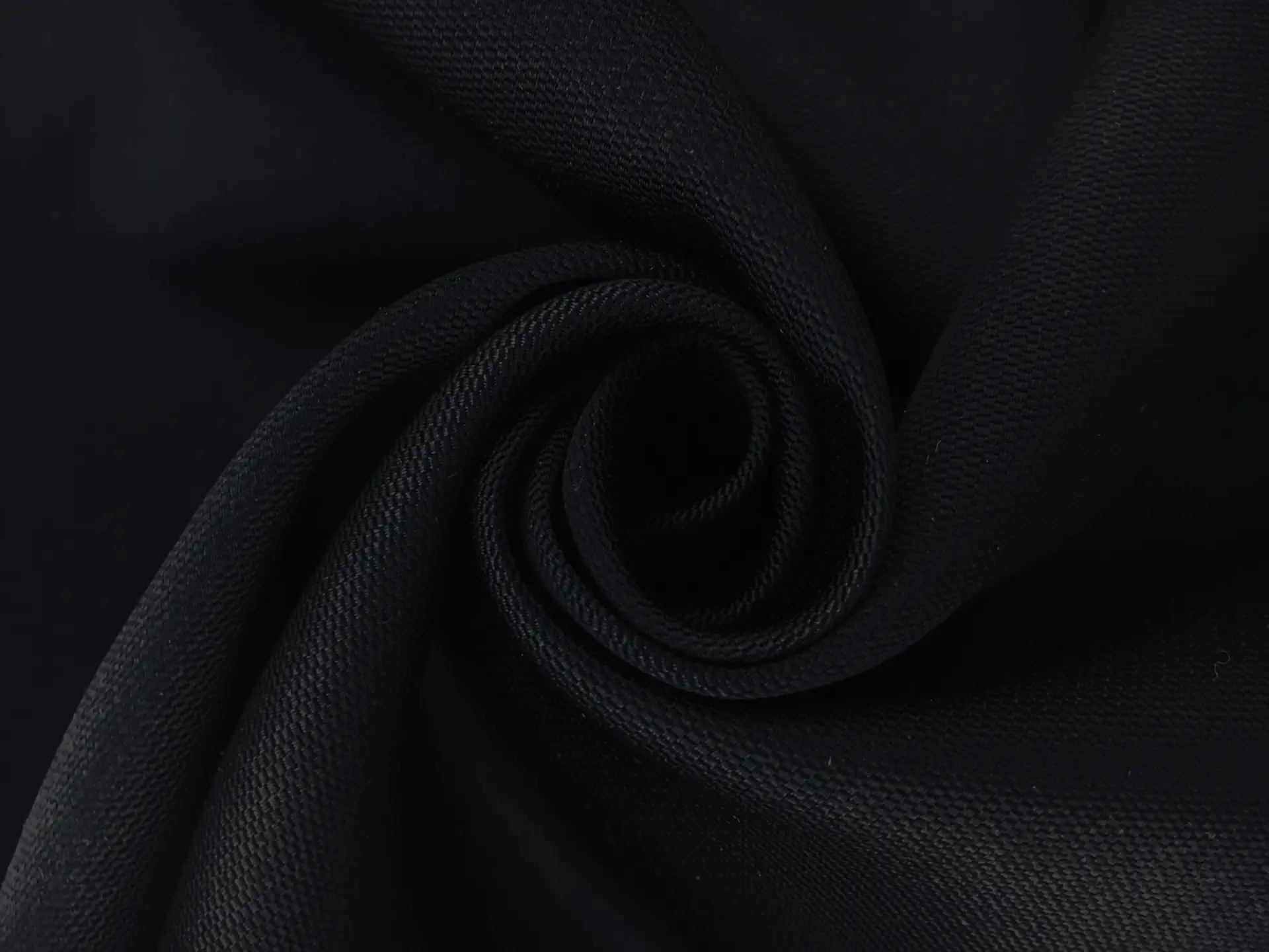 Silk Barathea in Midnight Navy0