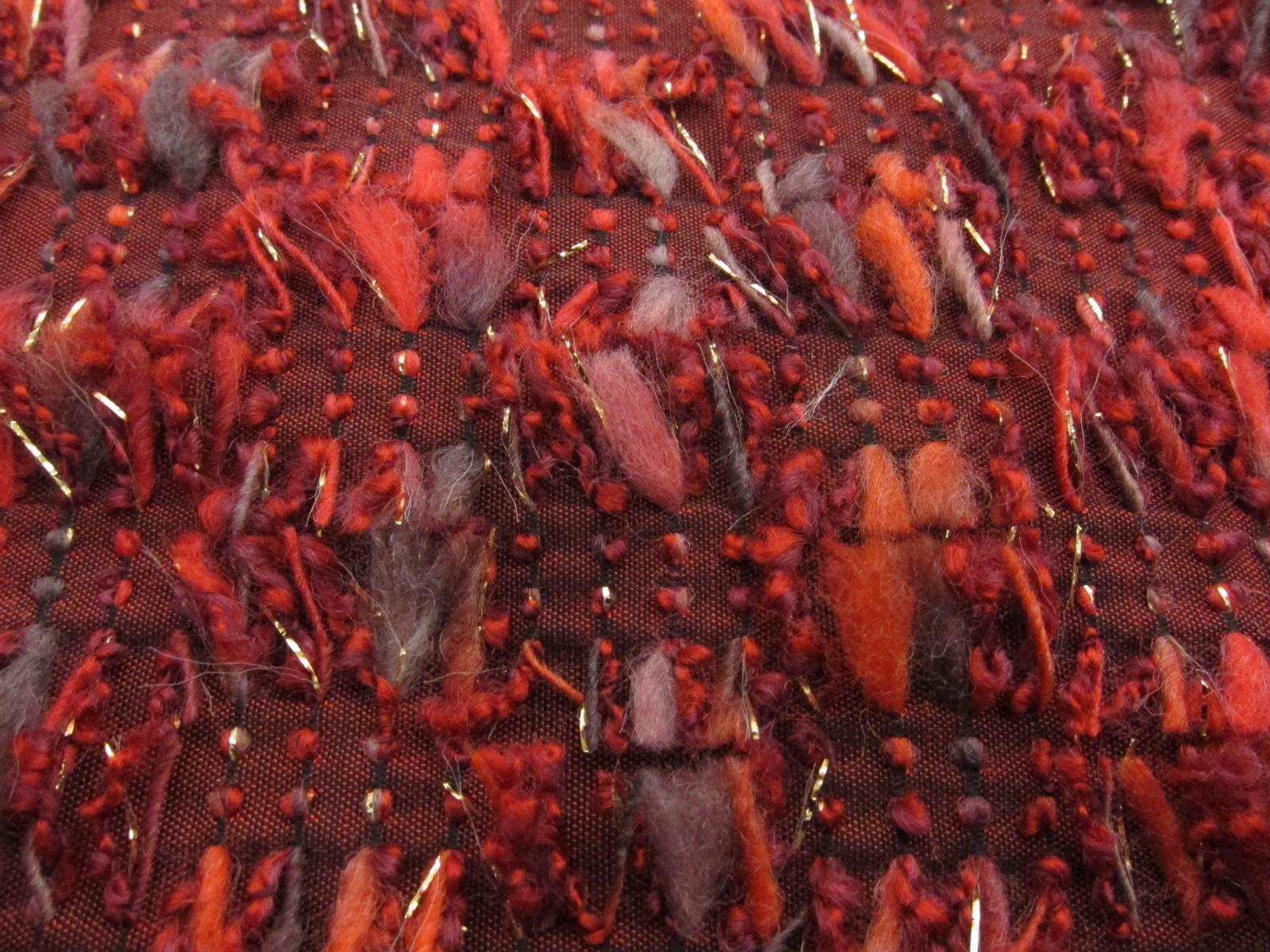 Novelty Wool and Viscose with Lurex Blend Taffeta2