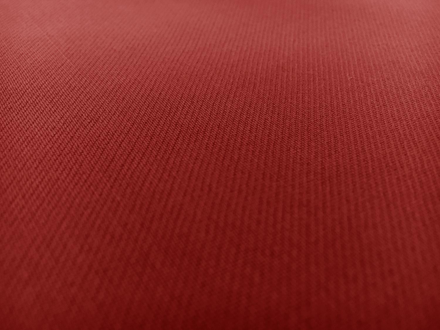 Italian Wool Satin Faille in Carnelian Red3
